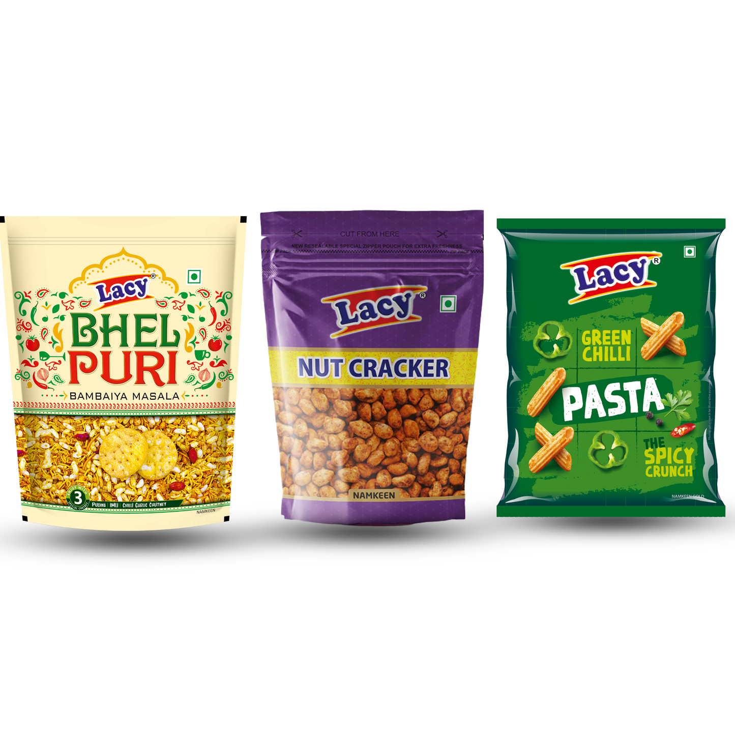 Nutcracker, Bhelpuri & Lacy Green Chilli Pasta