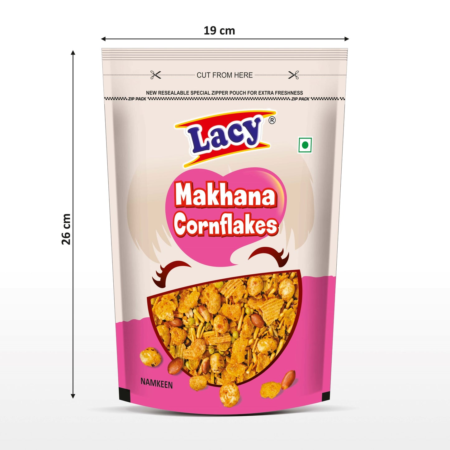 Lacy Makhana Cornflakes Namkeen