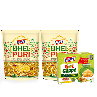 Bhelpuri(Pack of 2) & Golgappe